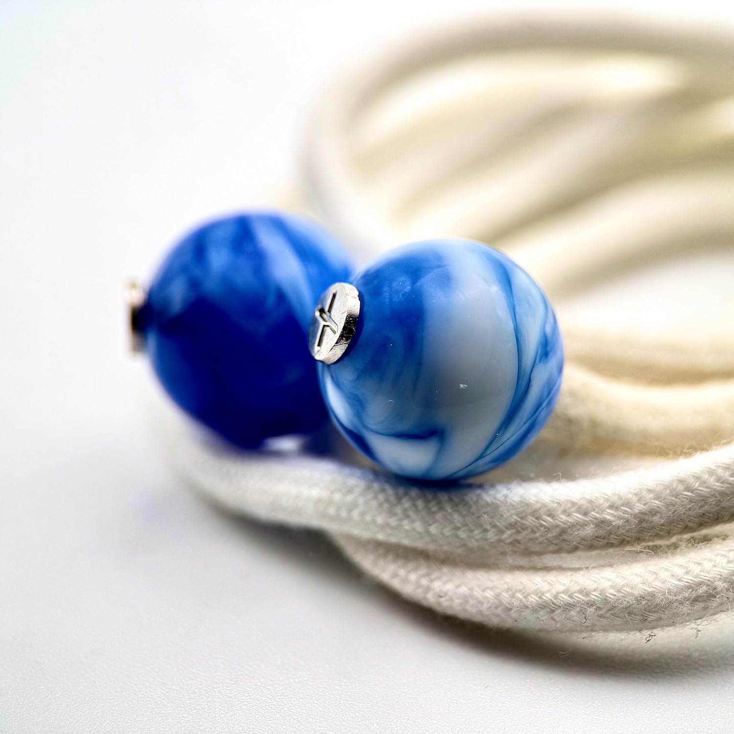 HOODIE CHARMS – Série Neon Core – Perle pour Cordon de Hoodie - Hoodie Charms - BLUE