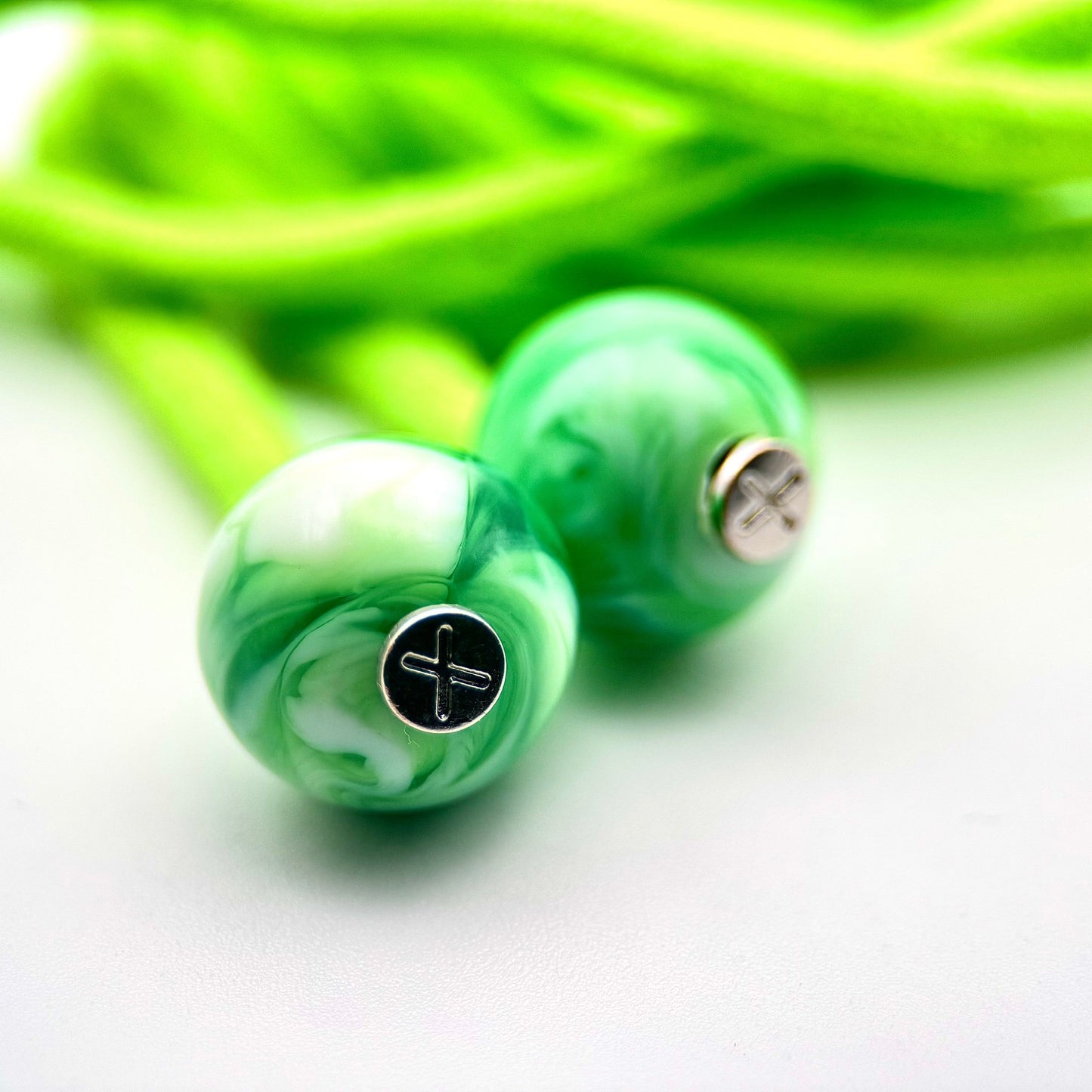 HOODIE CHARMS – Série Neon Core – Perle pour Cordon de Hoodie - Hoodie Charms - GREEN