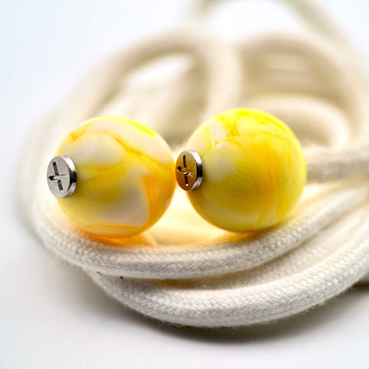 HOODIE CHARMS – Série Neon Core – Perle pour Cordon de Hoodie - Hoodie Charms - ORANGE