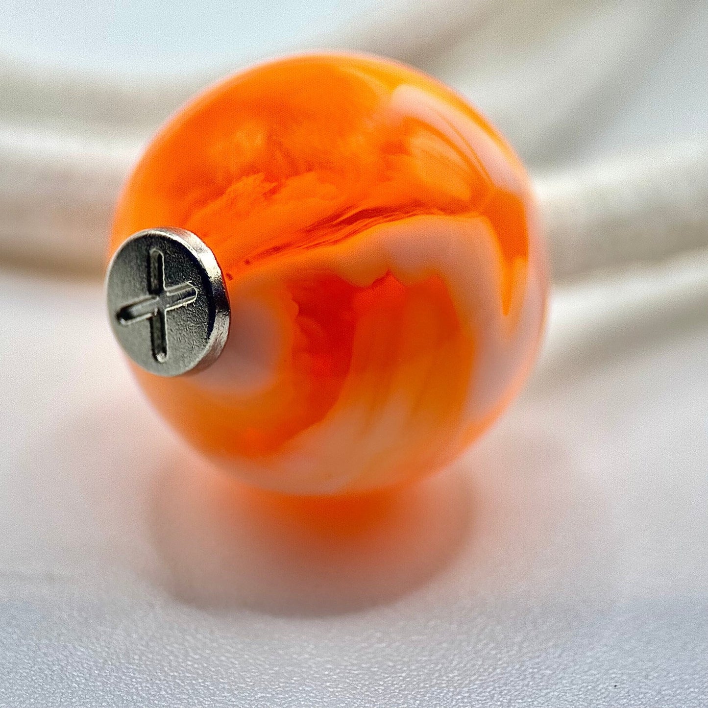 HOODIE CHARMS – Série Neon Core – Perle pour Cordon de Hoodie - Hoodie Charms - ORANGE