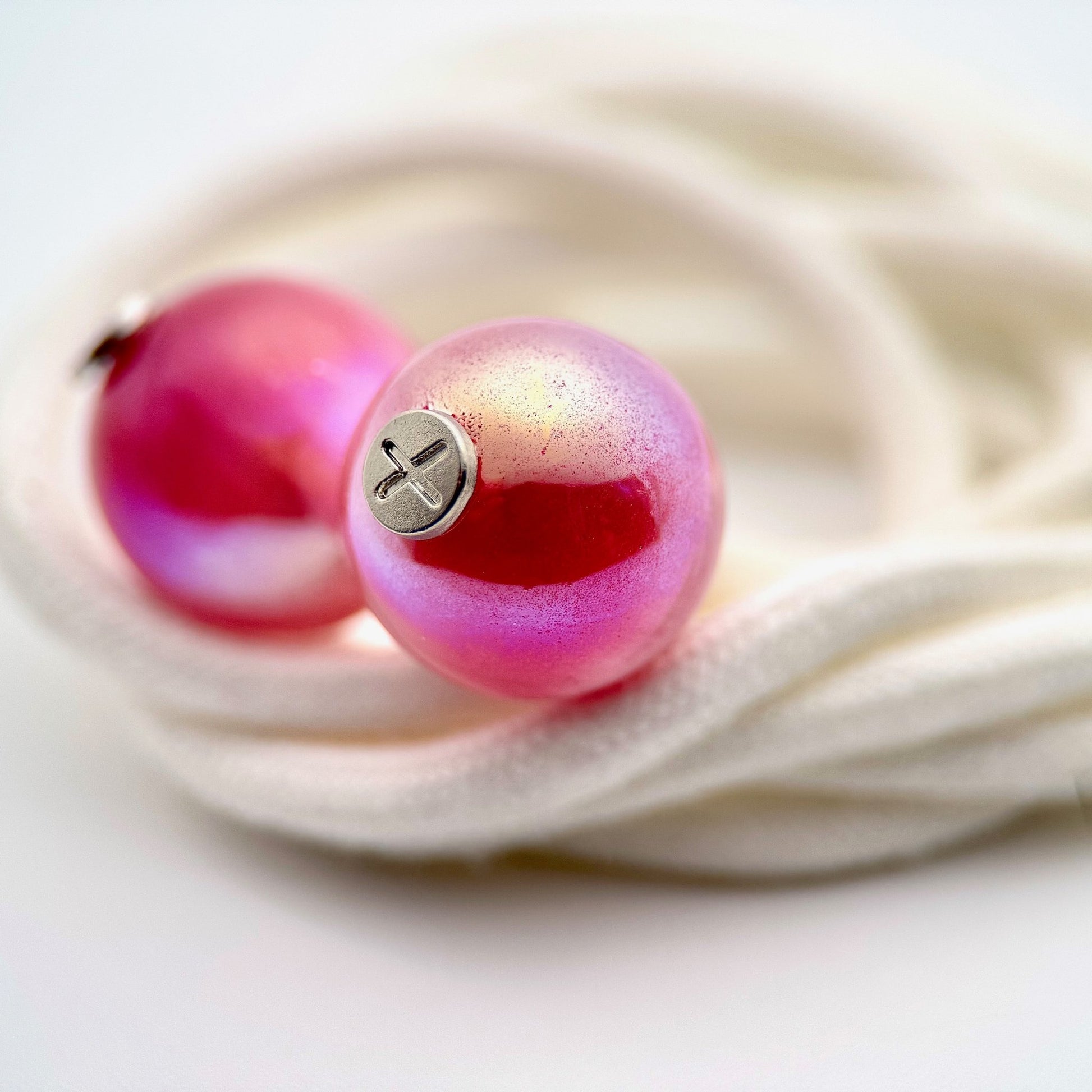 HOODIE CHARMS – Série Pearl Glow – Perle pour Cordon de Hoodie - Hoodie Charms - Blanc