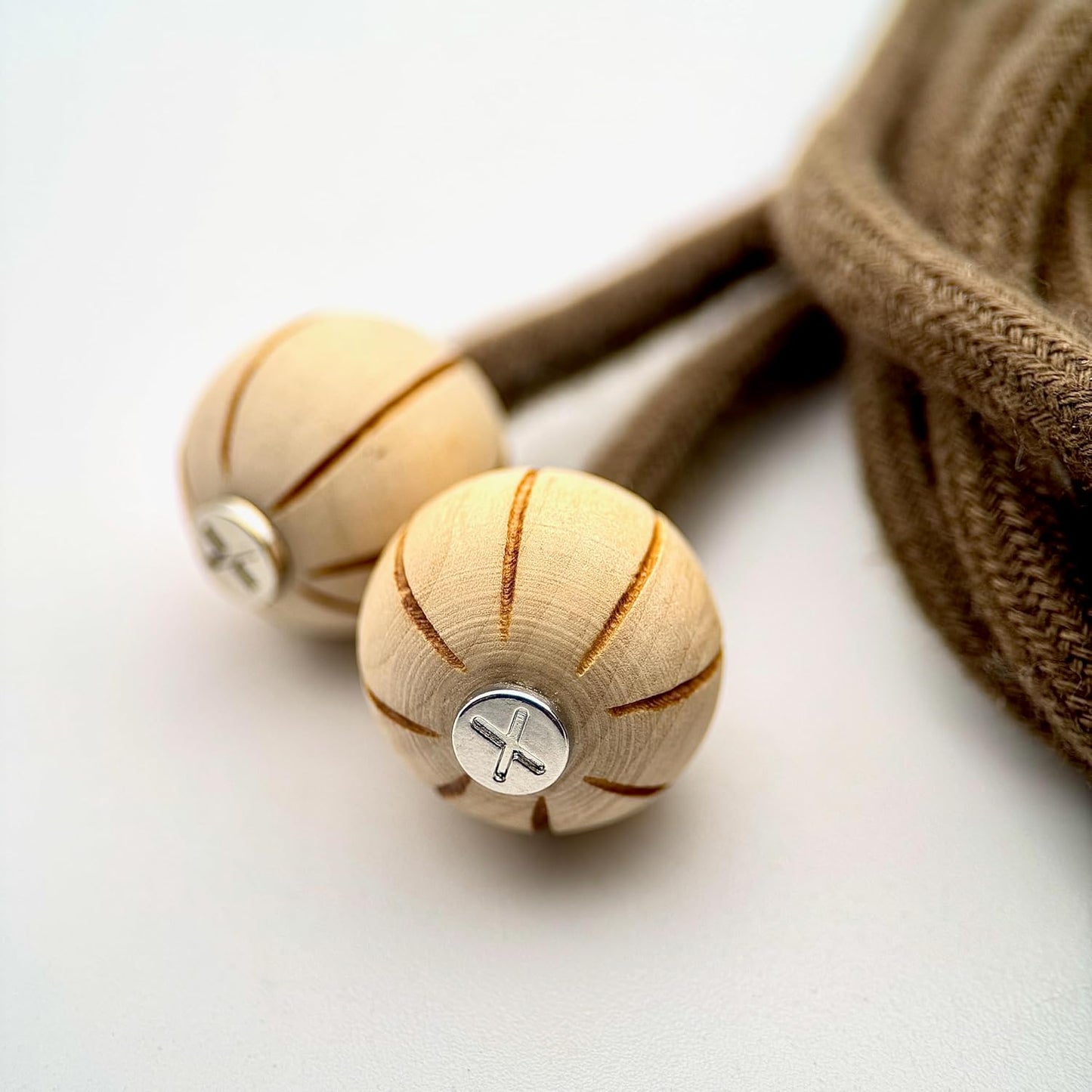 HOODIE CHARMS – Série RAW WOOD – Perle pour Cordon de Hoodie - Hoodie Charms - Canyon Lines