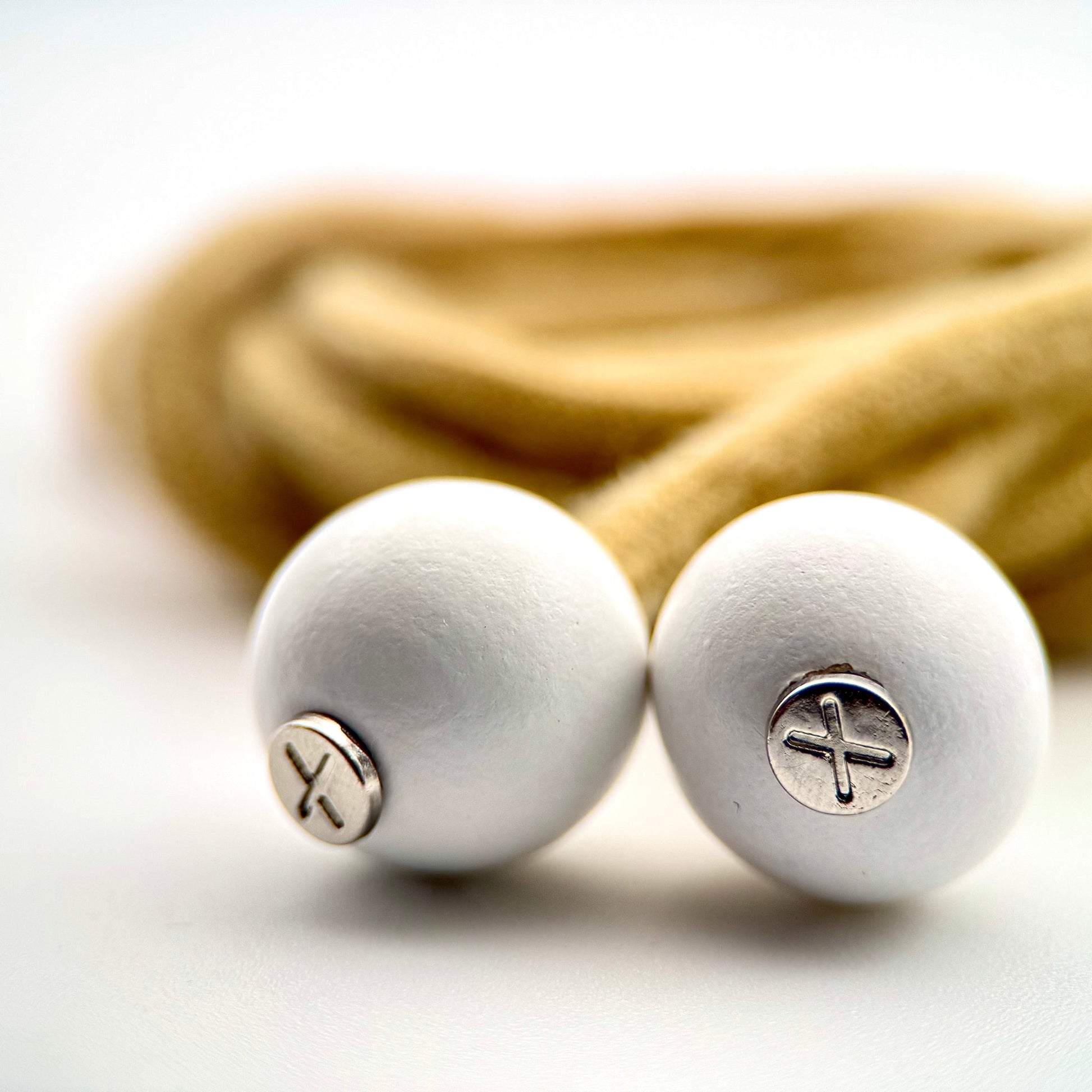 HOODIE CHARMS – Série RAW WOOD – Perle pour Cordon de Hoodie - Hoodie Charms - Soft White