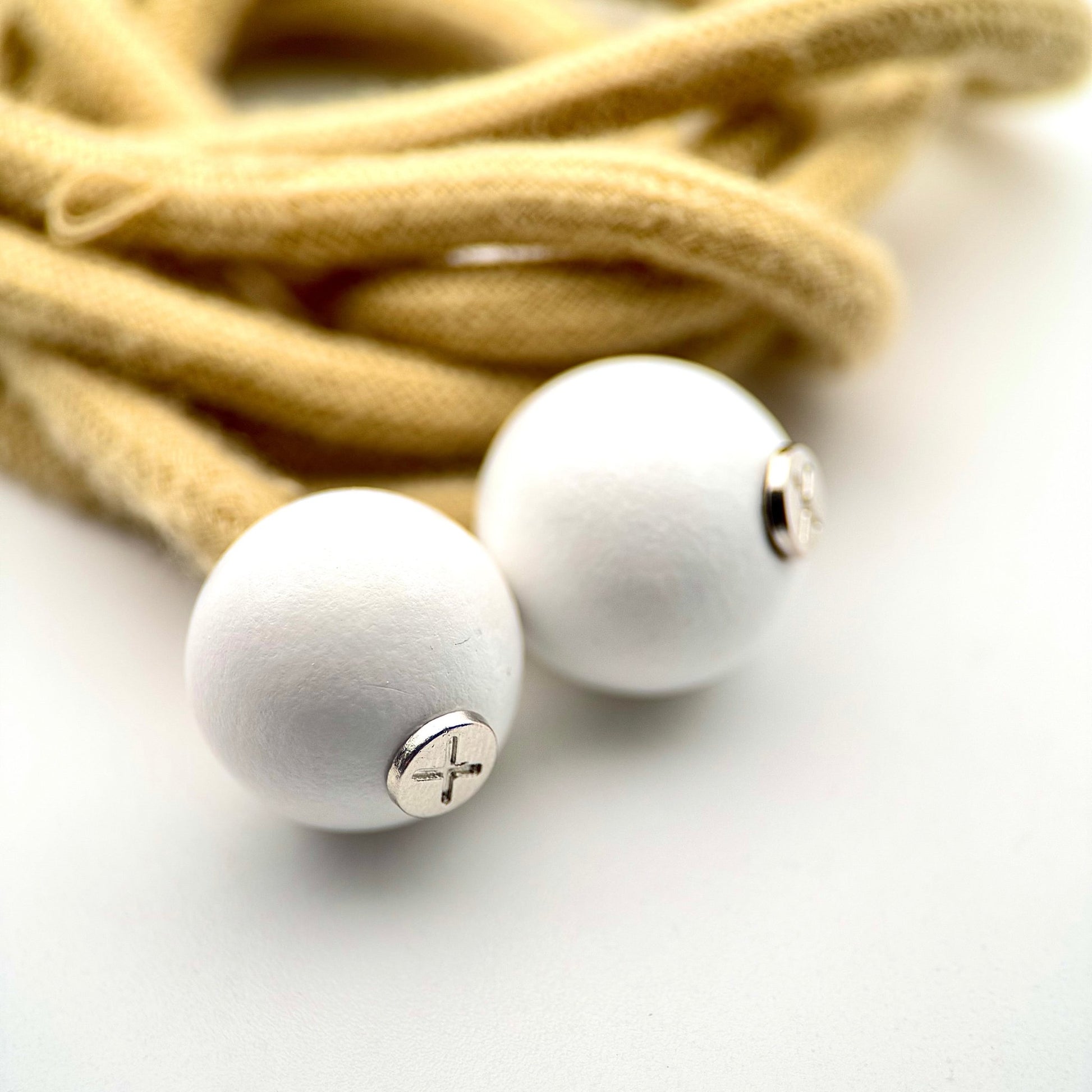 HOODIE CHARMS – Série RAW WOOD – Perle pour Cordon de Hoodie - Hoodie Charms - Tree Rings