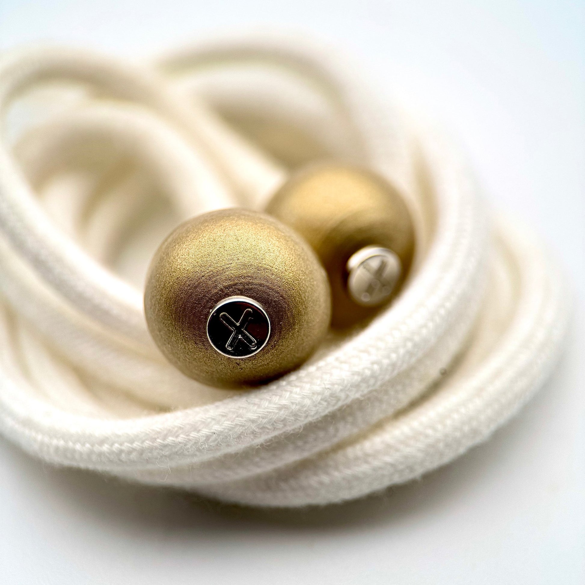 HOODIE CHARMS – Série RAW WOOD – Perle pour Cordon de Hoodie - Hoodie Charms - Tree Rings