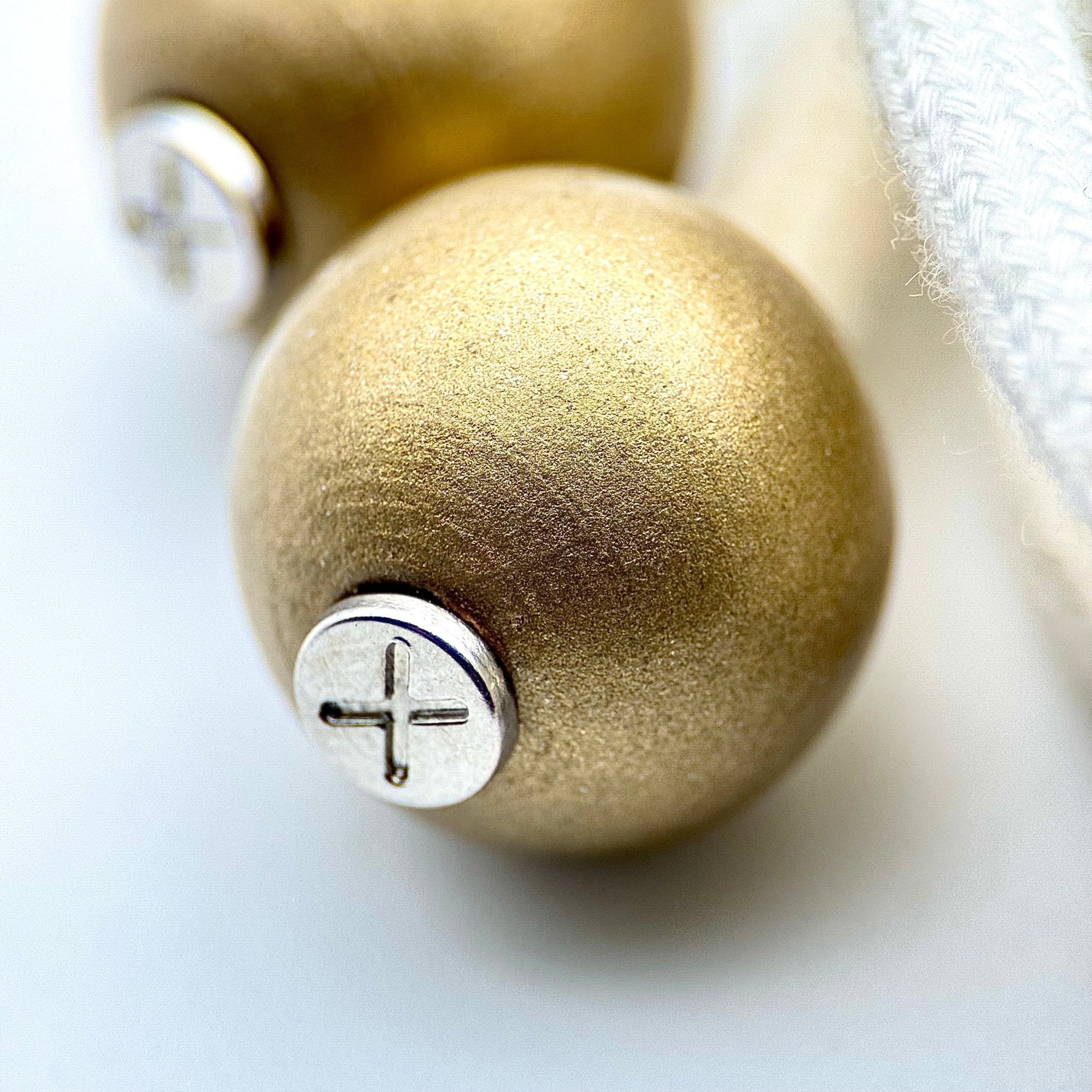 HOODIE CHARMS – Série RAW WOOD – Perle pour Cordon de Hoodie - Hoodie Charms - Tree Rings