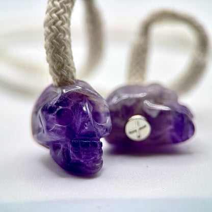 HOODIE CHARMS - Série Skull Stones – Perle pour Cordon de Hoodie - Hoodie Charms - Aventurine Verte