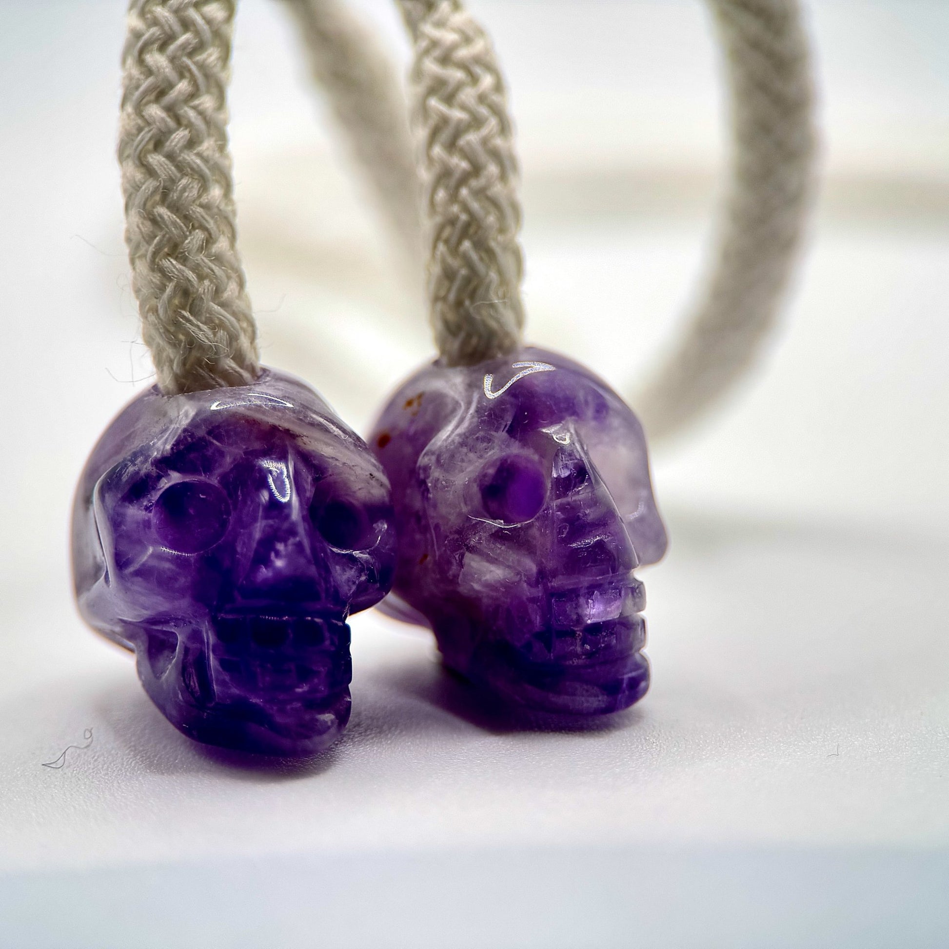 HOODIE CHARMS - Série Skull Stones – Perle pour Cordon de Hoodie - Hoodie Charms - Aventurine Verte