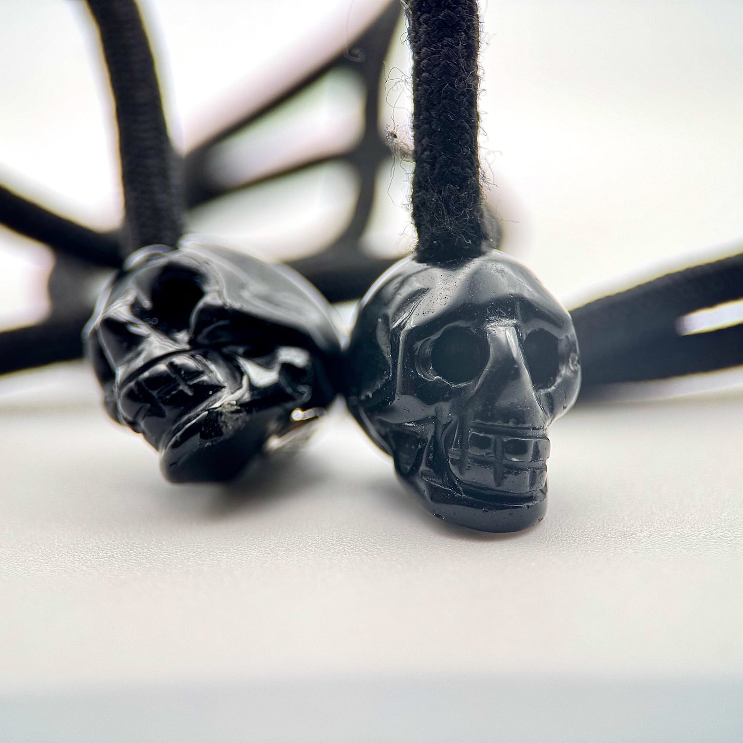 HOODIE CHARMS - Série Skull Stones – Perle pour Cordon de Hoodie - Hoodie Charms - Aventurine Verte