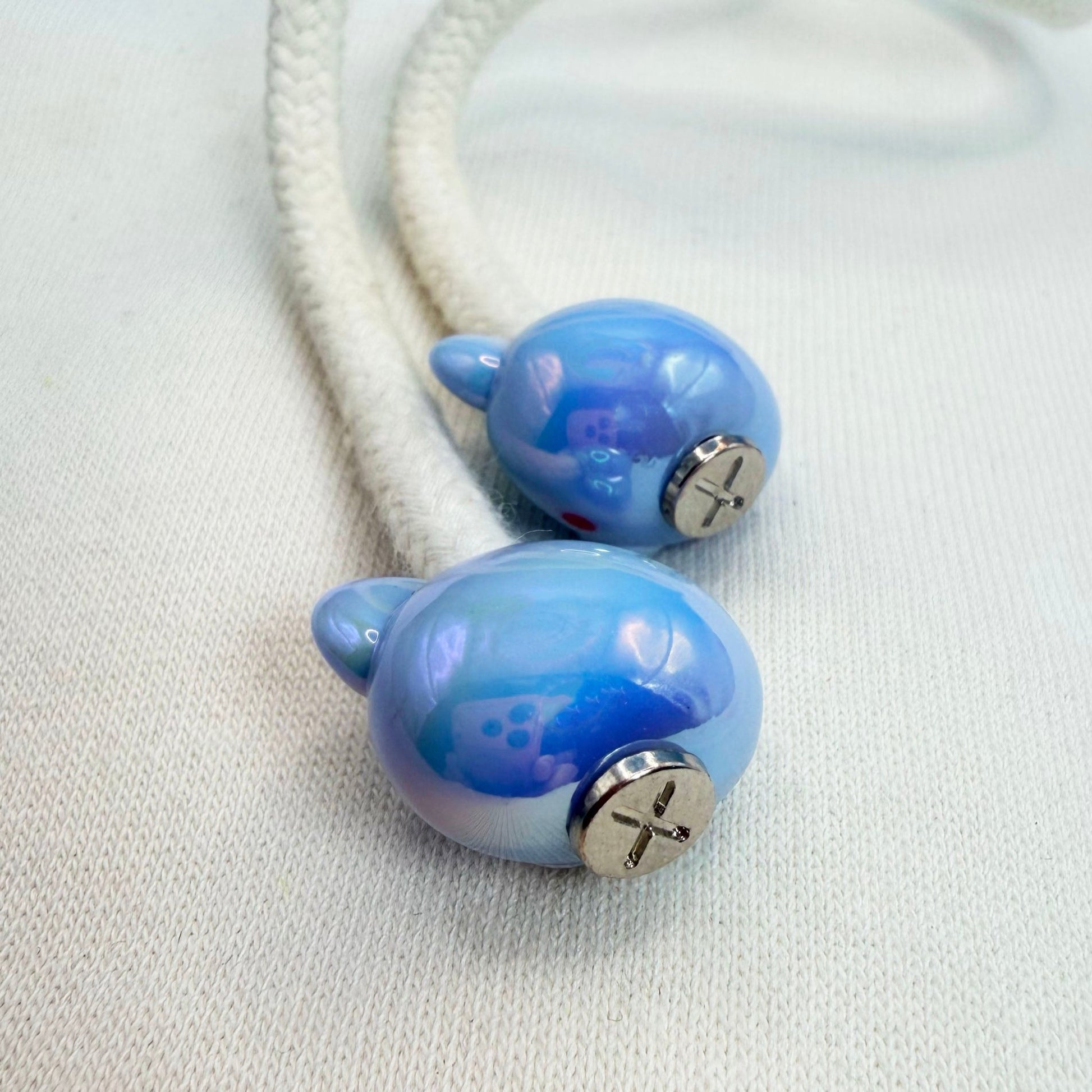 Hoodie Charms - Série Sky Bear – Perles de Hoodie - Hoodie Charms - Bleu Ciel