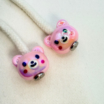 Hoodie Charms - Série Sky Bear – Perles de Hoodie - Hoodie Charms - Pink