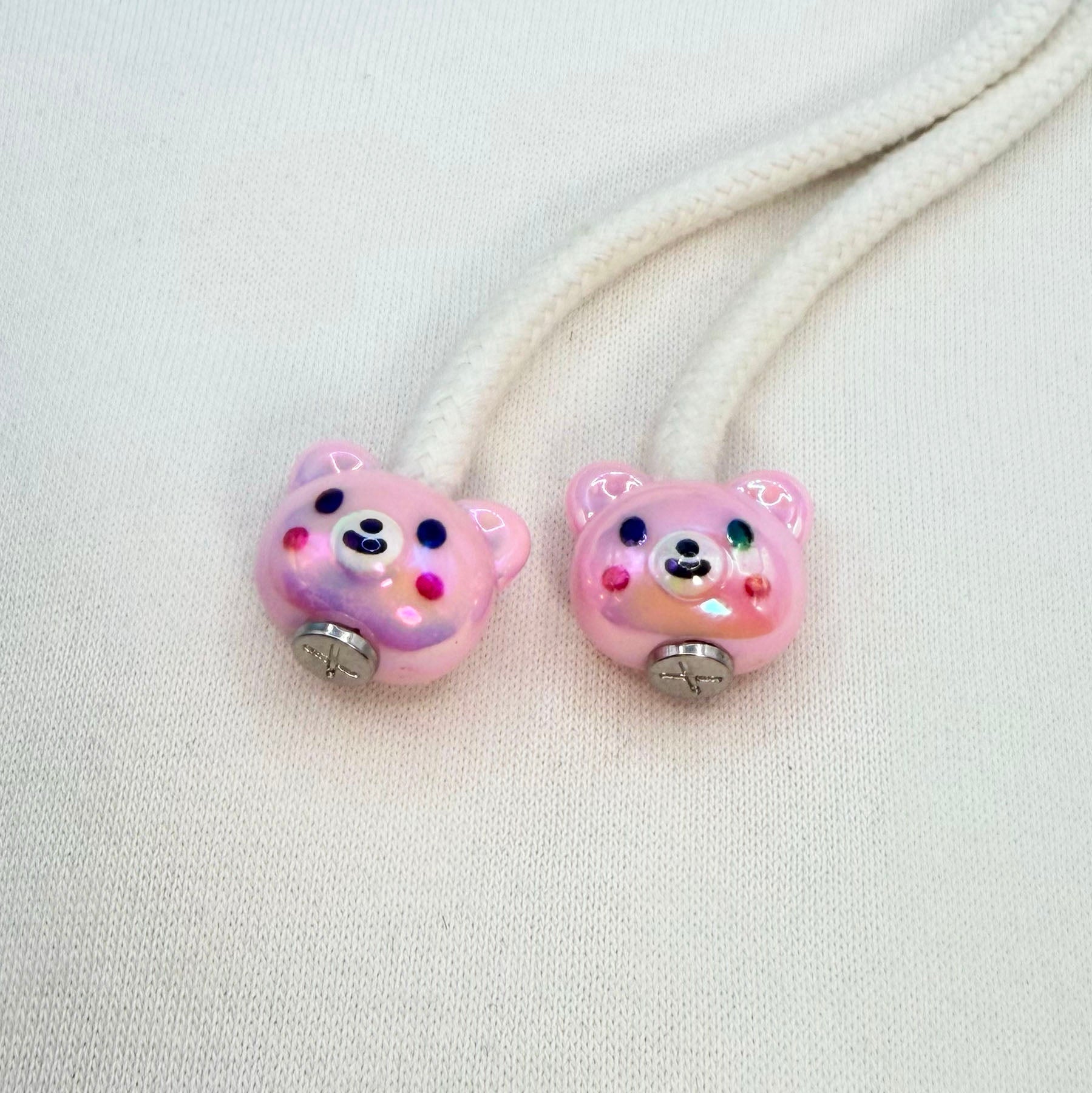 Hoodie Charms - Série Sky Bear – Perles de Hoodie - Hoodie Charms - Pink