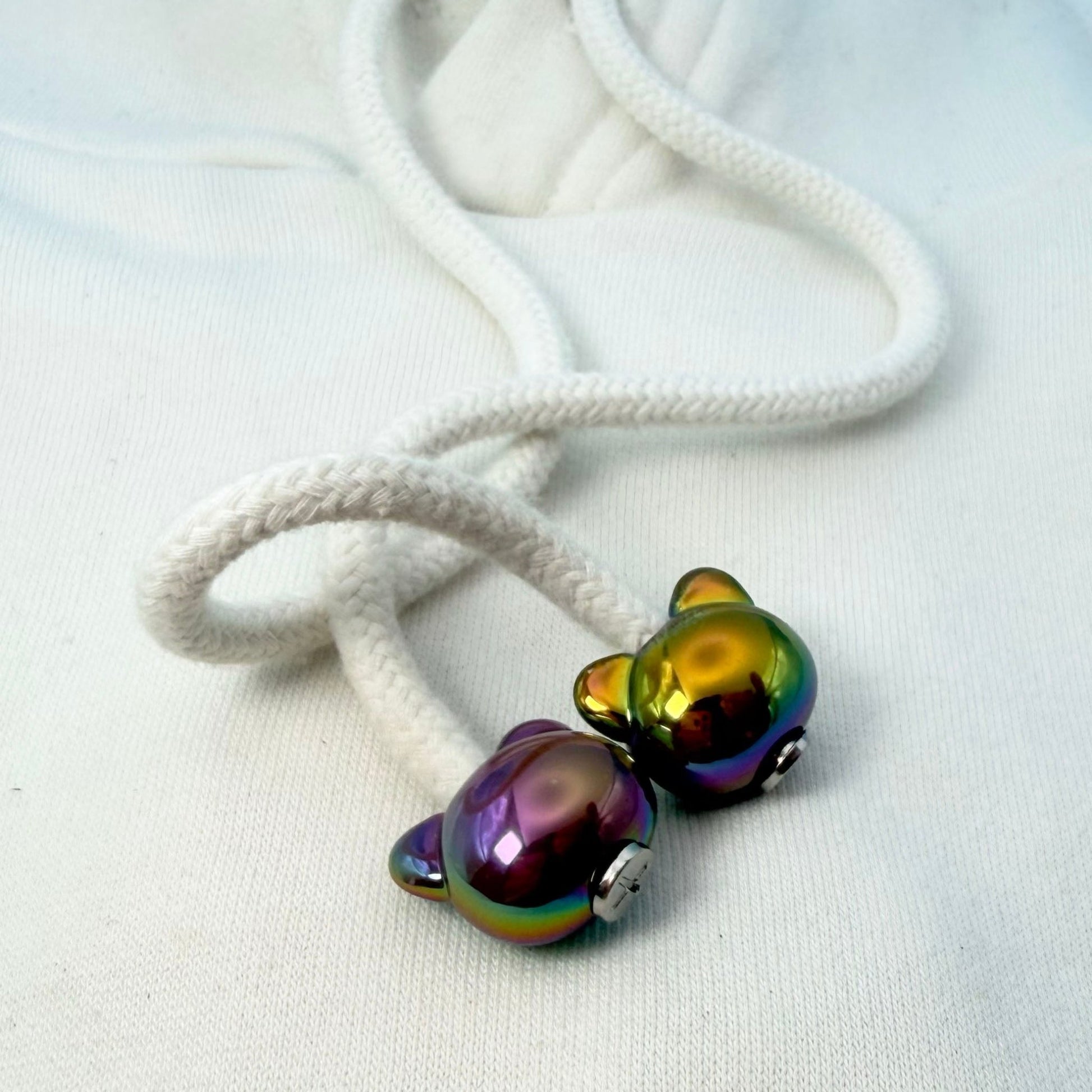 Hoodie Charms - Série Sky Bear – Perles de Hoodie - Hoodie Charms - UV Brown