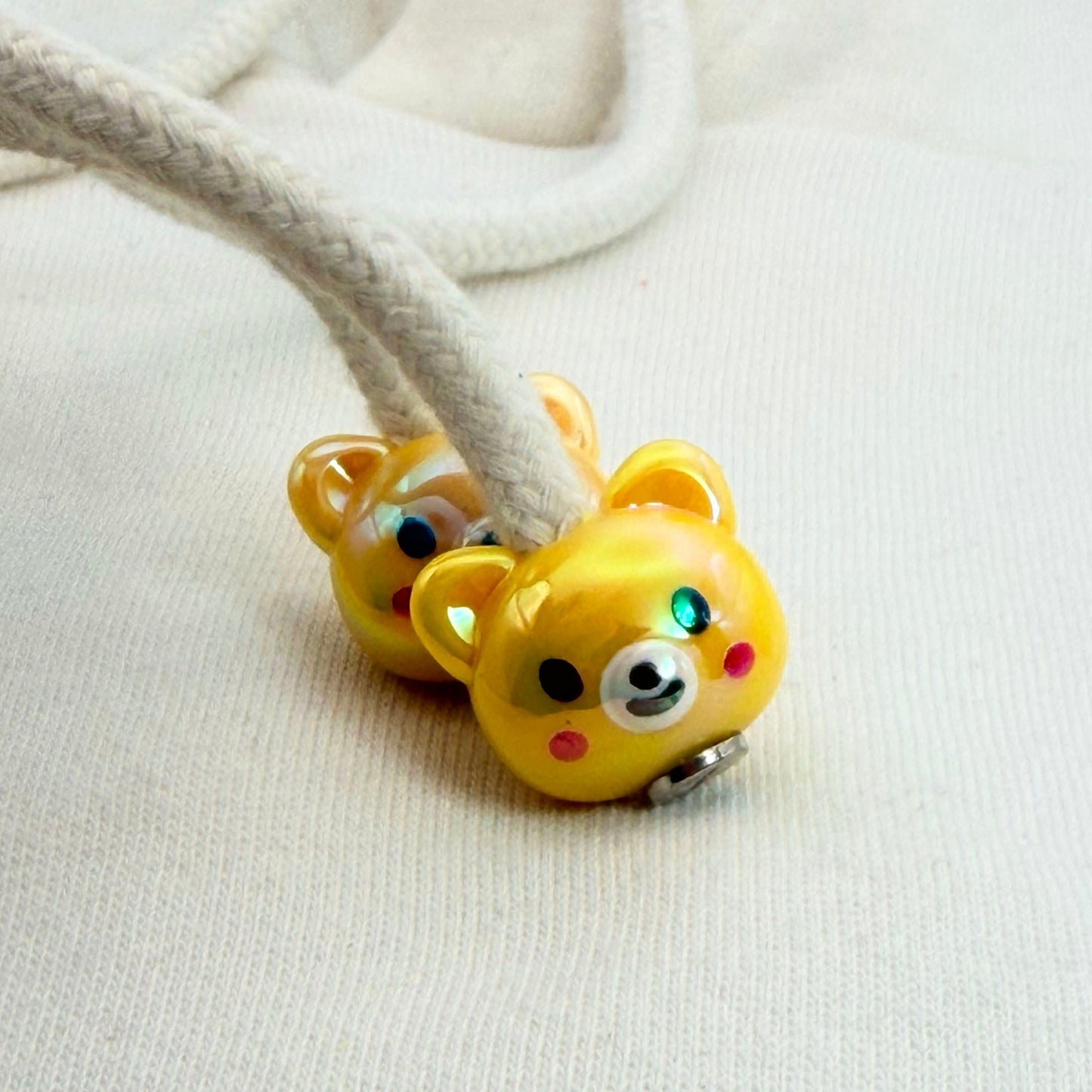 Hoodie Charms - Série Sky Bear – Perles de Hoodie - Hoodie Charms - UV Brown