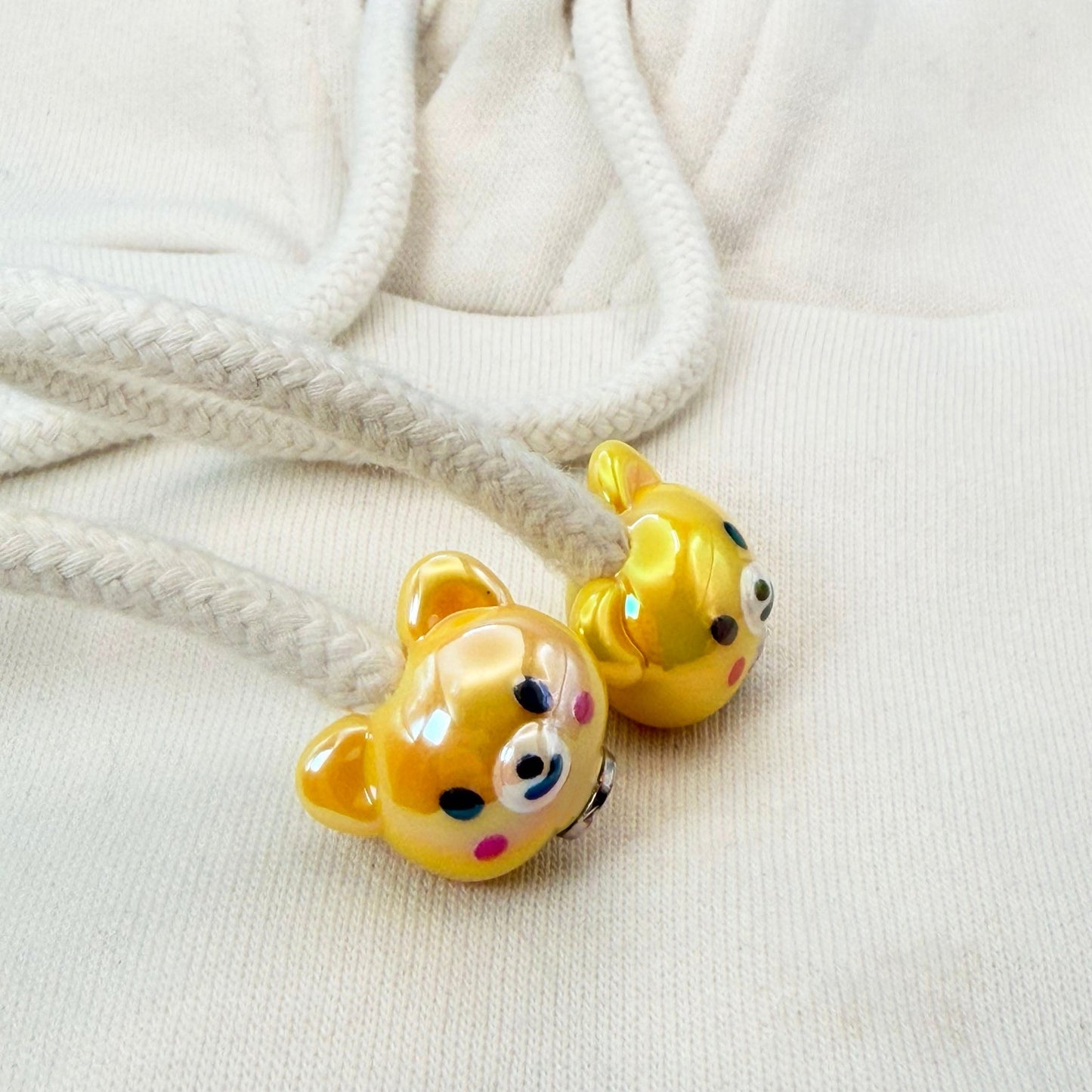 Hoodie Charms - Série Sky Bear – Perles de Hoodie - Hoodie Charms - UV Brown