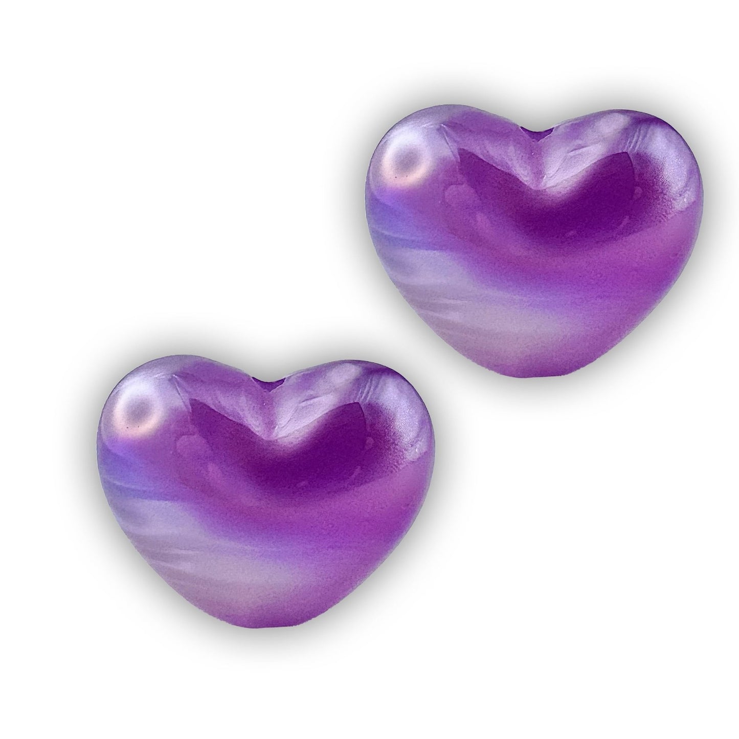 HOODIE CHARMS – Série Smallheart – Perle pour Cordon de Hoodie - Hoodie Charms - PURPLE