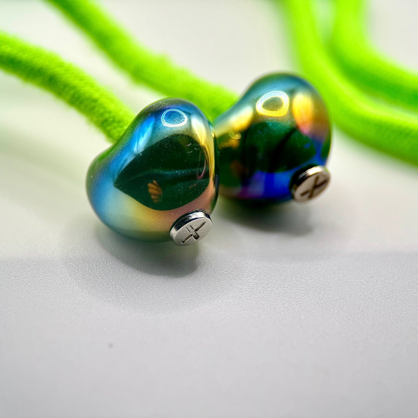 HOODIE CHARMS – Série Smallheart – Perle pour Cordon de Hoodie - Hoodie Charms - UV GREEN