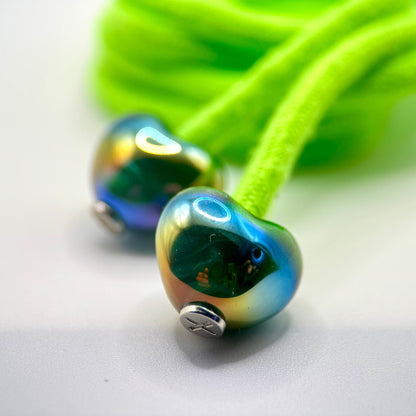 HOODIE CHARMS – Série Smallheart – Perle pour Cordon de Hoodie - Hoodie Charms - UV GREEN