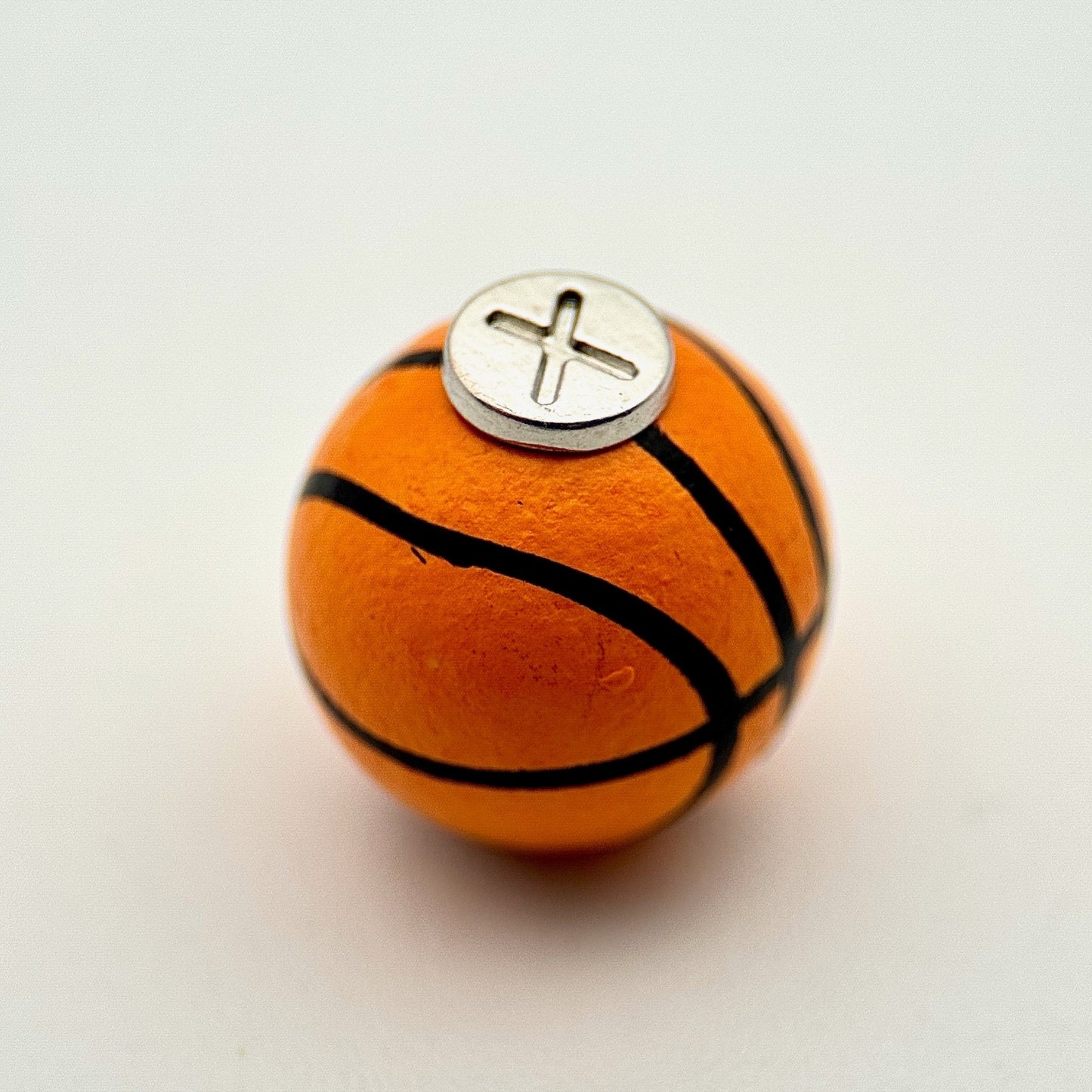 HOODIE CHARMS – Série Sportballs – Perle pour Cordon de Hoodie - Hoodie Charms - Baseball (Blanc)