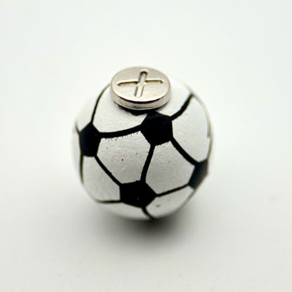 HOODIE CHARMS – Série Sportballs – Perle pour Cordon de Hoodie - Hoodie Charms - Baseball (Blanc)