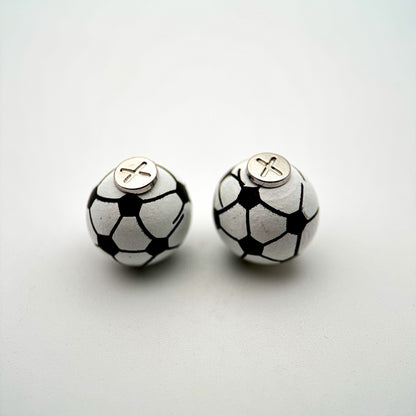 HOODIE CHARMS – Série Sportballs – Perle pour Cordon de Hoodie - Hoodie Charms - Football Américain (Brun)