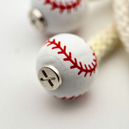 HOODIE CHARMS – Série Sportballs – Perle pour Cordon de Hoodie - Hoodie Charms - Football (Noir & Blanc)