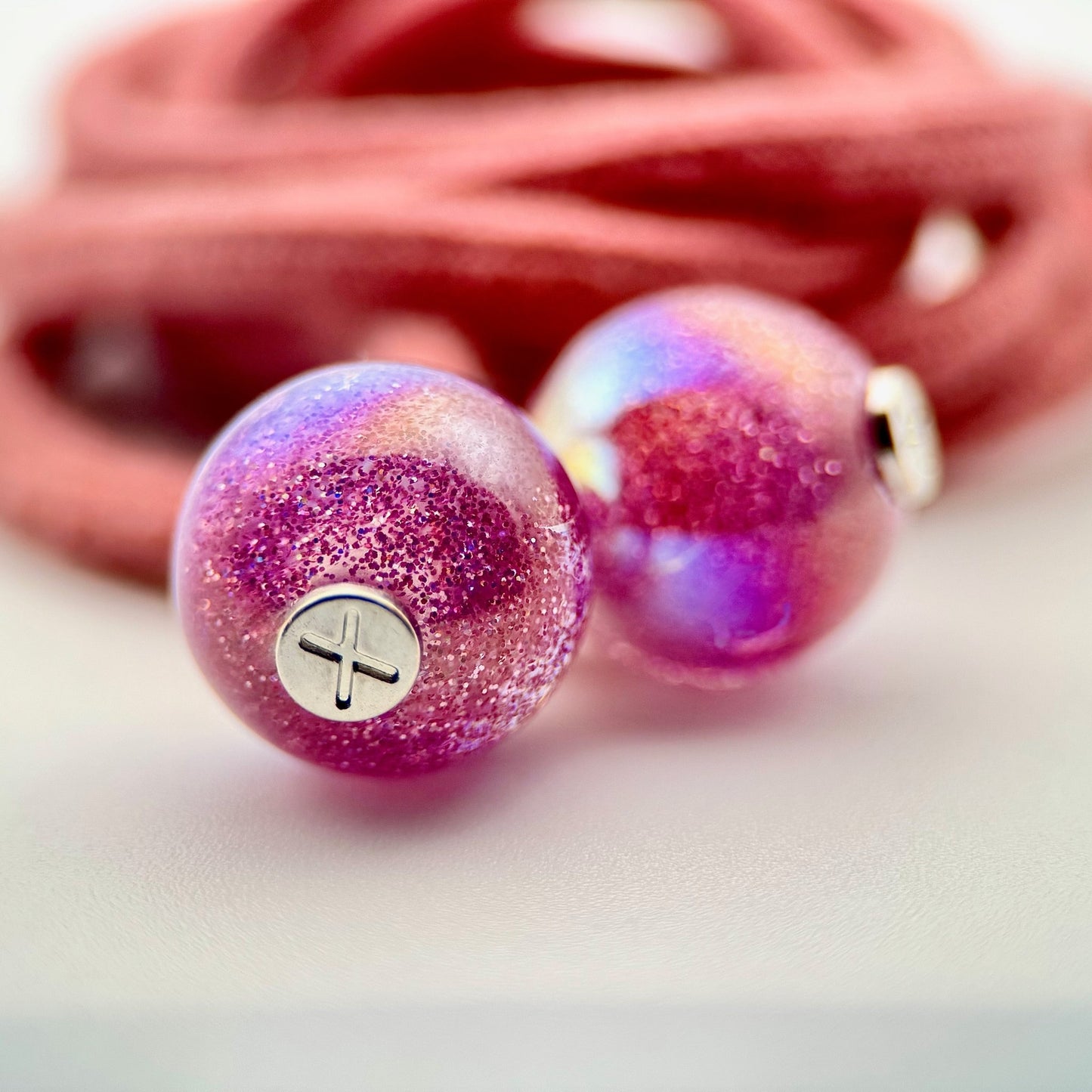 HOODIE CHARMS - Série Stardust – Perle pour Cordon de Hoodie - Hoodie Charms - Fushia