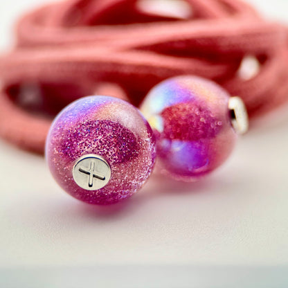 HOODIE CHARMS - Série Stardust – Perle pour Cordon de Hoodie - Hoodie Charms - Fushia