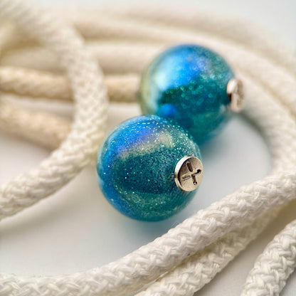 HOODIE CHARMS - Série Stardust – Perle pour Cordon de Hoodie - Hoodie Charms - Turkoise