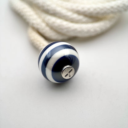 HOODIE CHARMS – Série STRIPES – Perle pour Cordon de Hoodie - Hoodie Charms - Orange