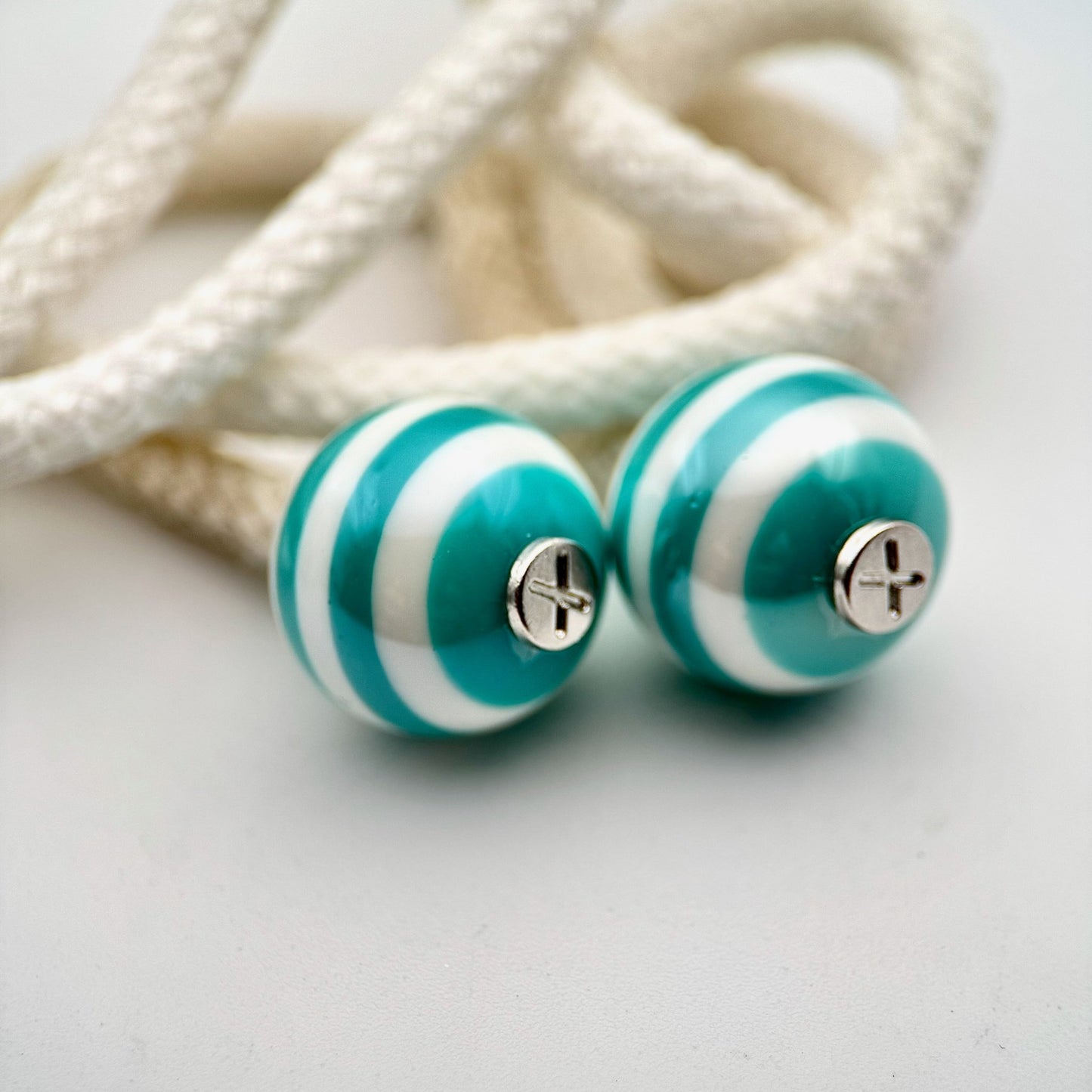 HOODIE CHARMS – Série STRIPES – Perle pour Cordon de Hoodie - Hoodie Charms - Rouge