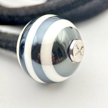 HOODIE CHARMS – Série STRIPES – Perle pour Cordon de Hoodie - Hoodie Charms - Vert