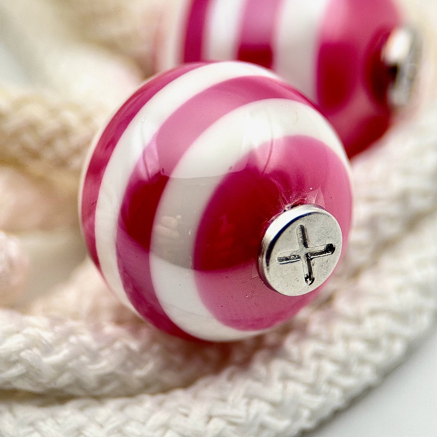 HOODIE CHARMS – Série STRIPES – Perle pour Cordon de Hoodie - Hoodie Charms - Vert