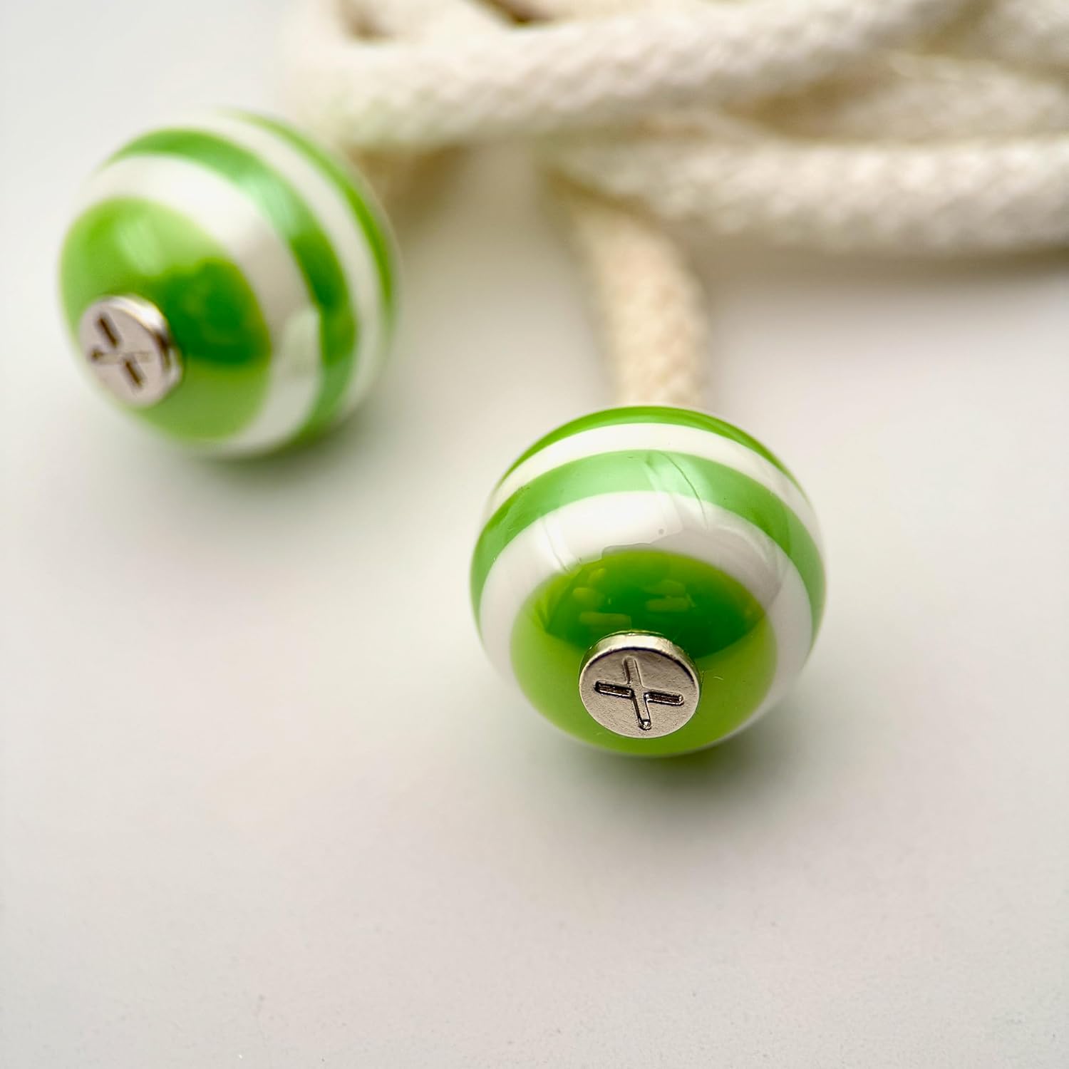 HOODIE CHARMS – Série STRIPES – Perle pour Cordon de Hoodie - Hoodie Charms - Vert