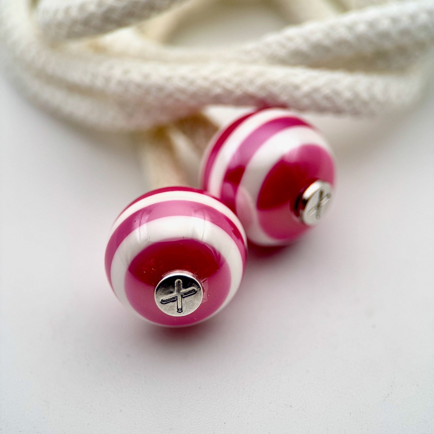 HOODIE CHARMS – Série STRIPES – Perle pour Cordon de Hoodie - Hoodie Charms - Vert