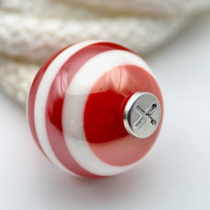 HOODIE CHARMS – Série STRIPES – Perle pour Cordon de Hoodie - Hoodie Charms - Vert