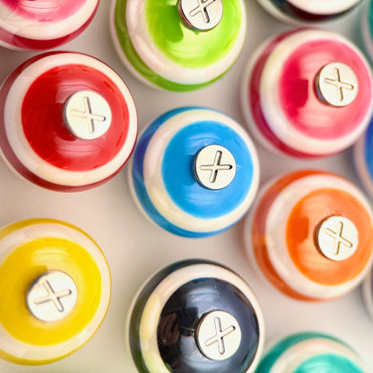 HOODIE CHARMS – Série STRIPES – Perle pour Cordon de Hoodie - Hoodie Charms - Vert