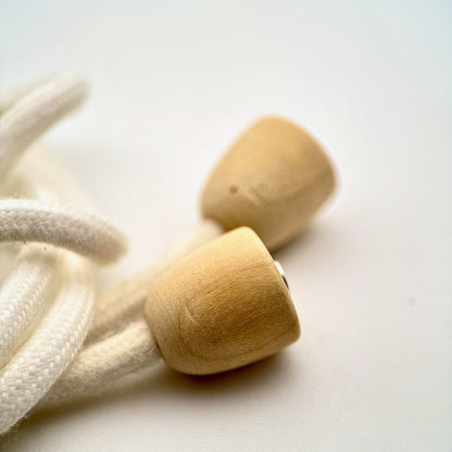 HOODIE CHARMS – Série Woody Shapes – Perle pour Cordon de Hoodie - Hoodie Charms - Woody Bullet