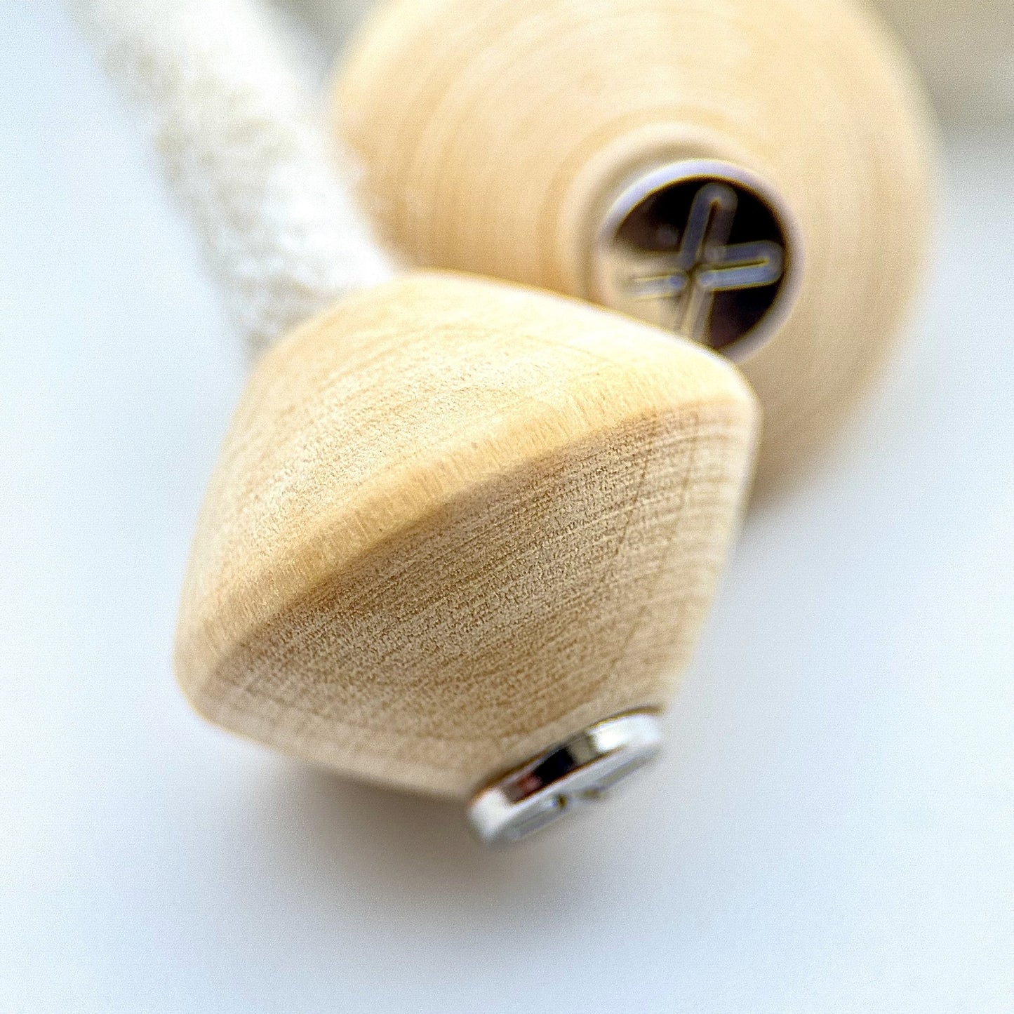 HOODIE CHARMS – Série Woody Shapes – Perle pour Cordon de Hoodie - Hoodie Charms - Woody Glossy