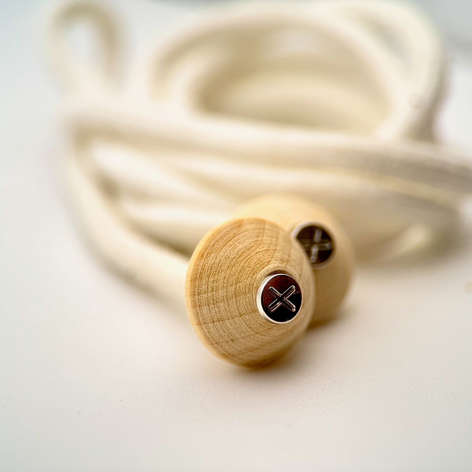 HOODIE CHARMS – Série Woody Shapes – Perle pour Cordon de Hoodie - Hoodie Charms - Woody Glossy