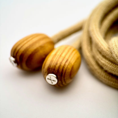 HOODIE CHARMS – Série Woody Shapes – Perle pour Cordon de Hoodie - Hoodie Charms - Woody Glossy