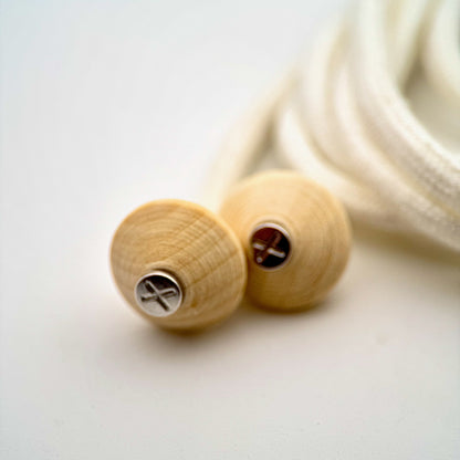 HOODIE CHARMS – Série Woody Shapes – Perle pour Cordon de Hoodie - Hoodie Charms - Woody Pointcut