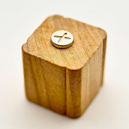 HOODIE CHARMS – Série Woody Shapes – Perle pour Cordon de Hoodie - Hoodie Charms - Woody Roundcut