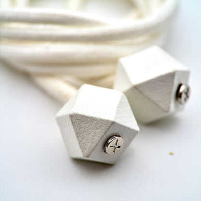 HOODIE CHARMS – Série Woody Shapes – Perle pour Cordon de Hoodie - Hoodie Charms - Woody Roundcut