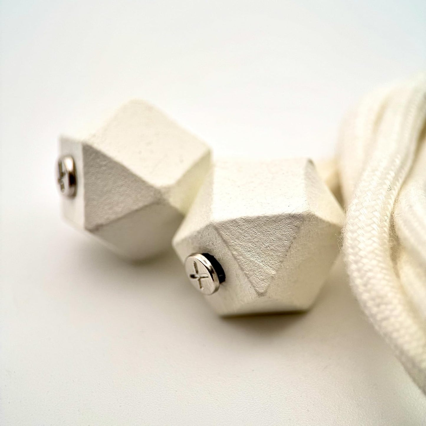 HOODIE CHARMS – Série Woody Shapes – Perle pour Cordon de Hoodie - Hoodie Charms - Woody Roundcut