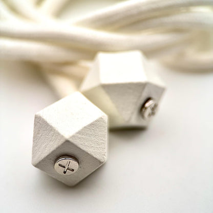 HOODIE CHARMS – Série Woody Shapes – Perle pour Cordon de Hoodie - Hoodie Charms - Woody Roundcut