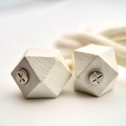 HOODIE CHARMS – Série Woody Shapes – Perle pour Cordon de Hoodie - Hoodie Charms - Woody Roundcut