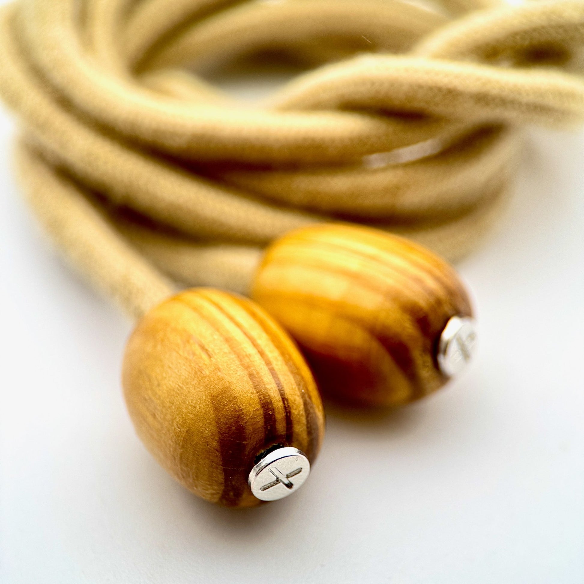 HOODIE CHARMS – Série Woody Shapes – Perle pour Cordon de Hoodie - Hoodie Charms - Woody Roundcut