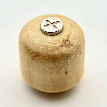 HOODIE CHARMS – Série Woody Shapes – Perle pour Cordon de Hoodie - Hoodie Charms - Woody Roundcut