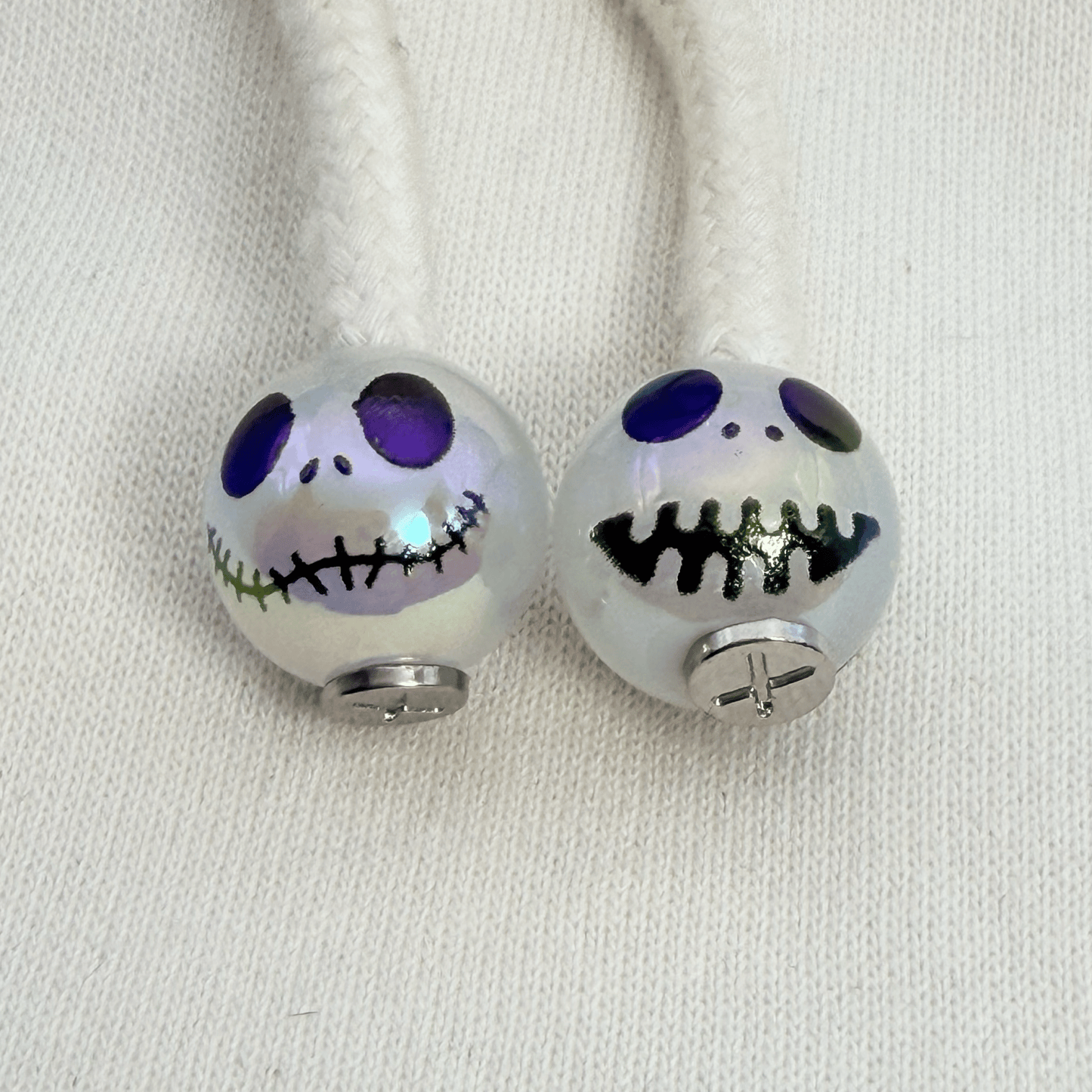 Hoodie Charms- Spooky Pop – Perles de hoodie - Hoodie Charms - Blanc